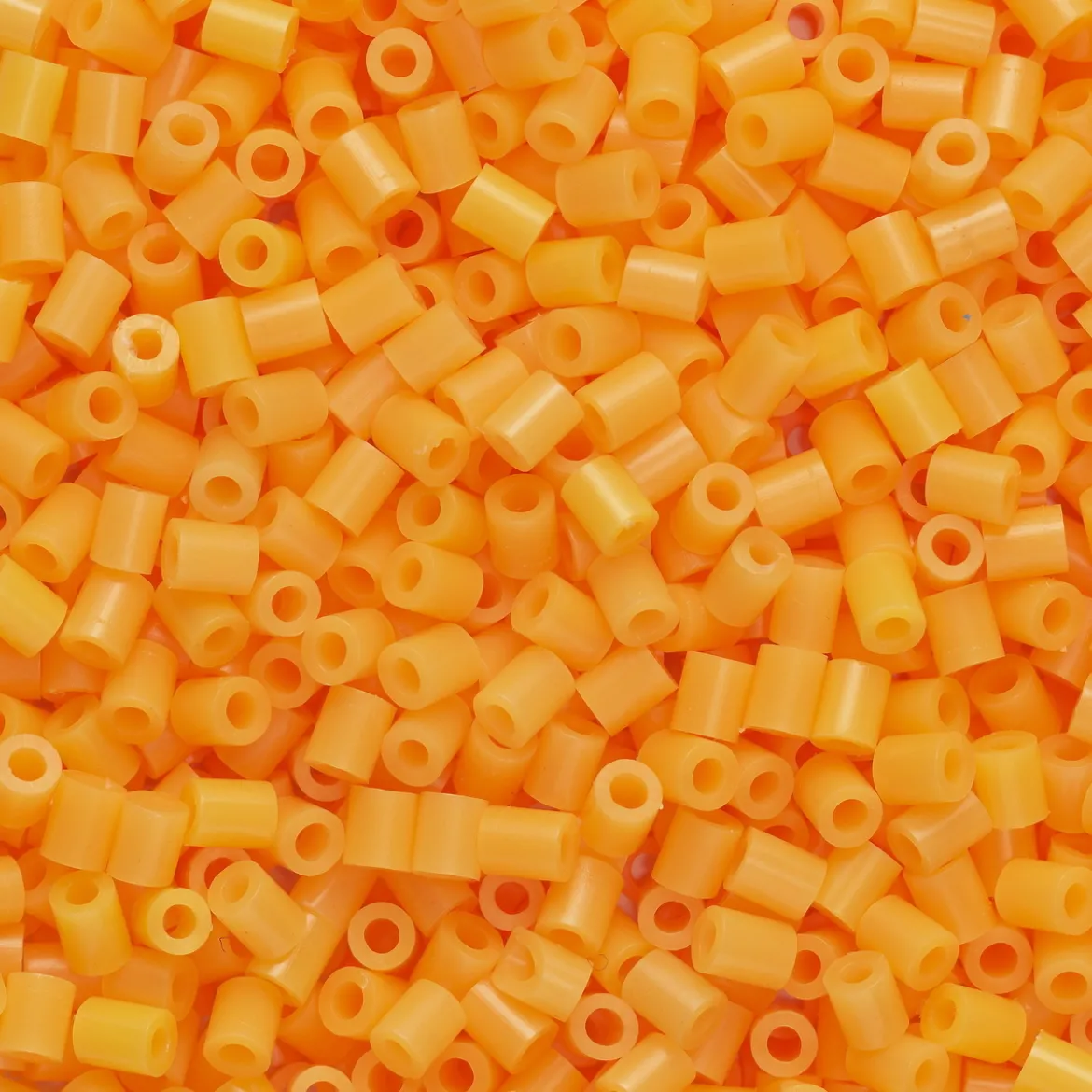 Rörpärlor Mini 1000 st orange, Ø2,5 mm
