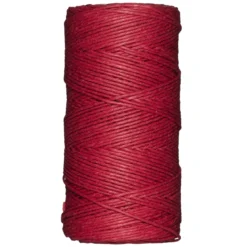 Rött hampasnöre – 110 meter, Ø 1,0 mm