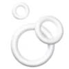Runda styrolitkransar, stommar för kransar 3-pack. Ø10, 16, 25 cm