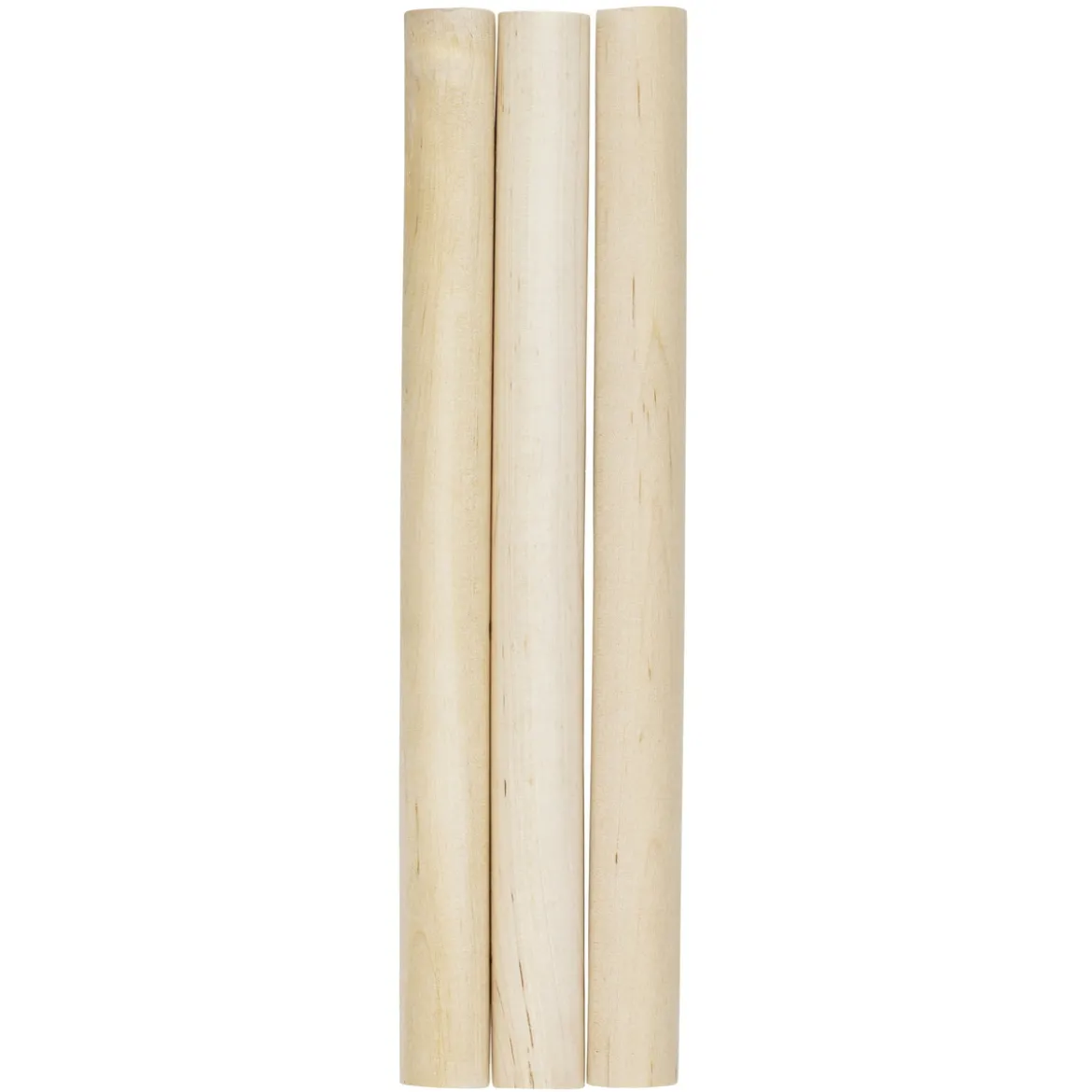 3 rundstavar – längd 22 cm, diameter 19 mm