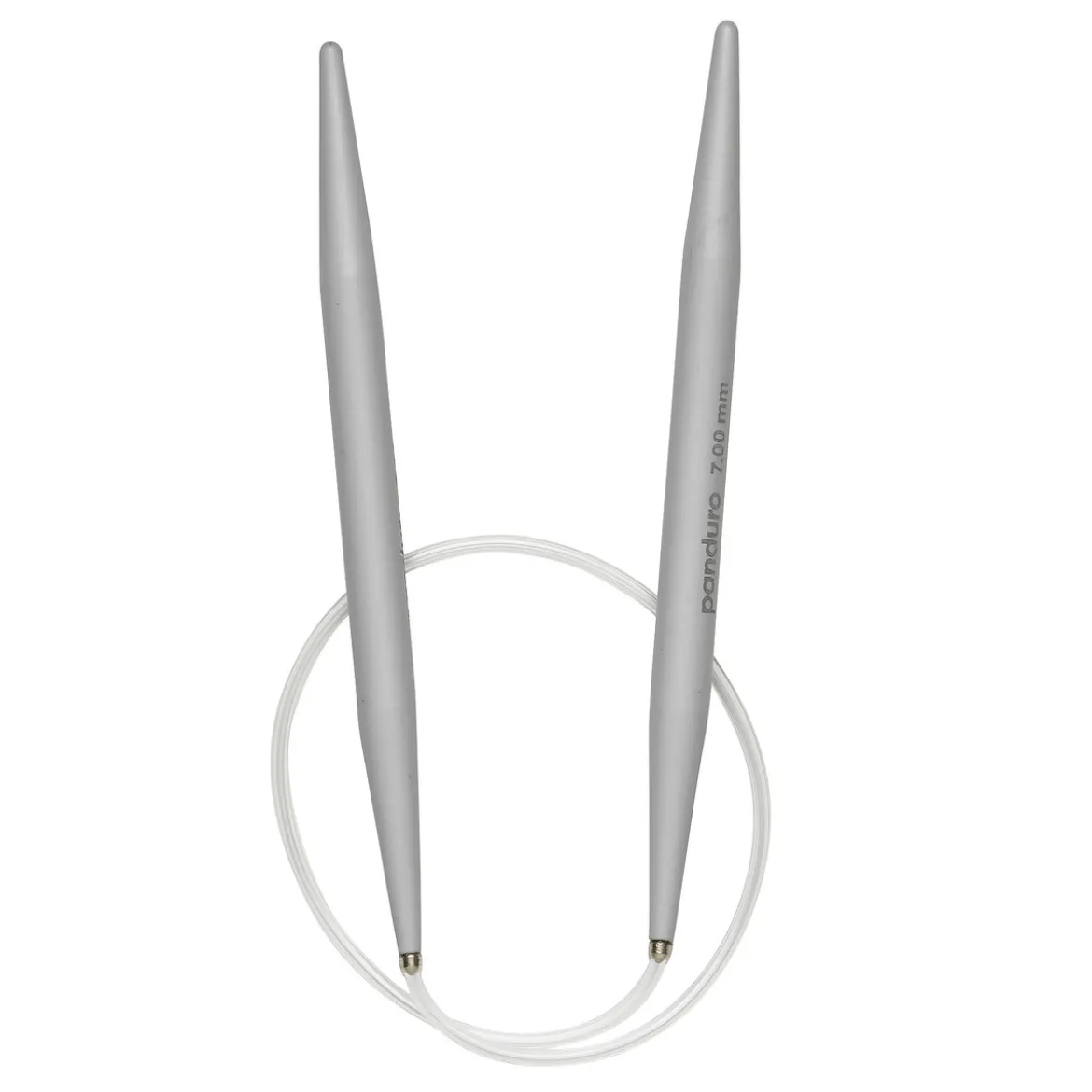 Rundstickor, längd 40 cm Ø7,0 mm – aluminium