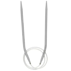 Rundstickor, längd 60 cm Ø4,0 mm – aluminium