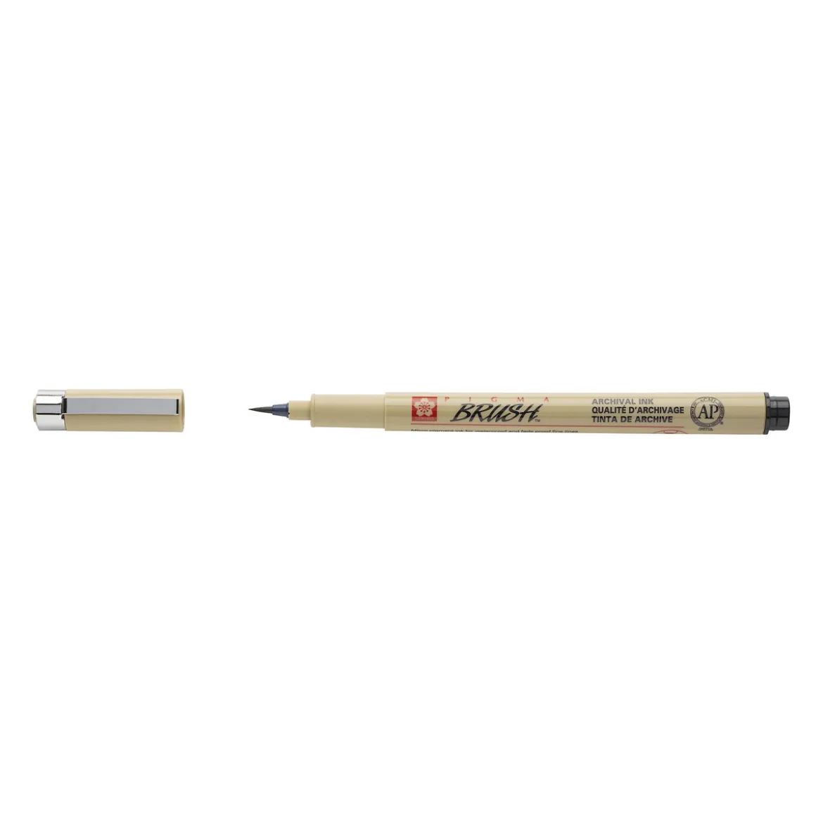 Sakura Pigma Brush Black – svart penselspets