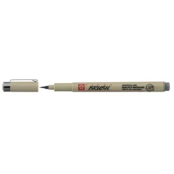 Sakura Pigma Brush Cool grey – grå penselspets