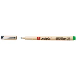 Sakura Pigma Brush Grön – grön penselspets