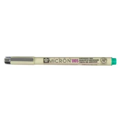 Sakura Pigma Micron 005 Green – grön fineliner 0,2 mm