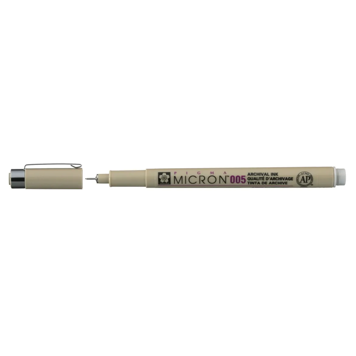 Sakura Pigma Micron 005 Light cool grey – ljusgrå fineliner 0,2 mm