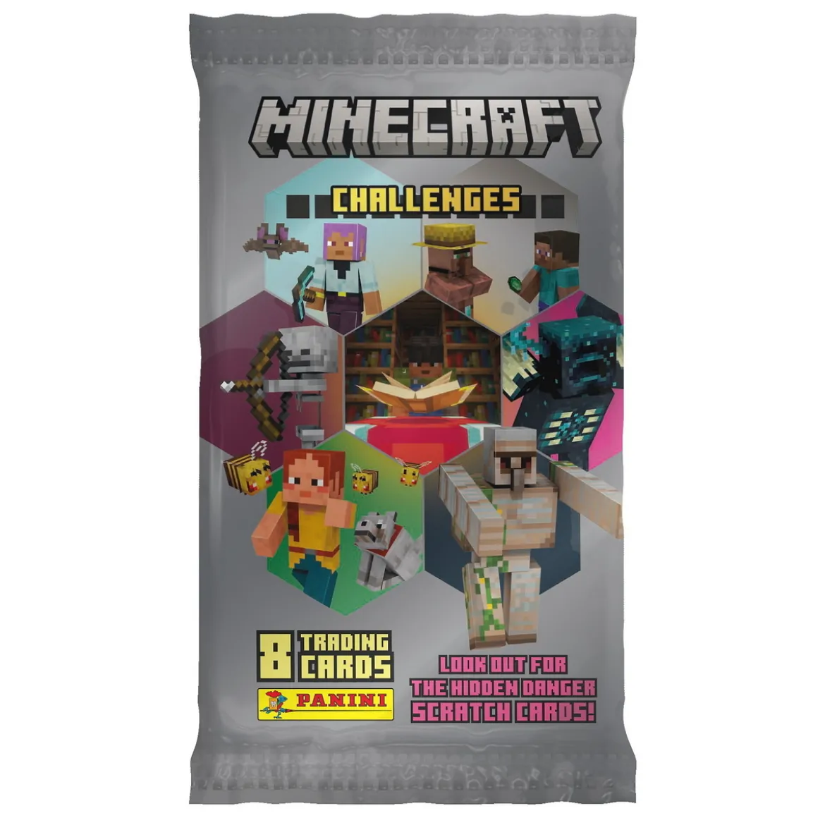 Samarkort Minecraft Challenges! OBS! Priset avser en påse med 8 kort