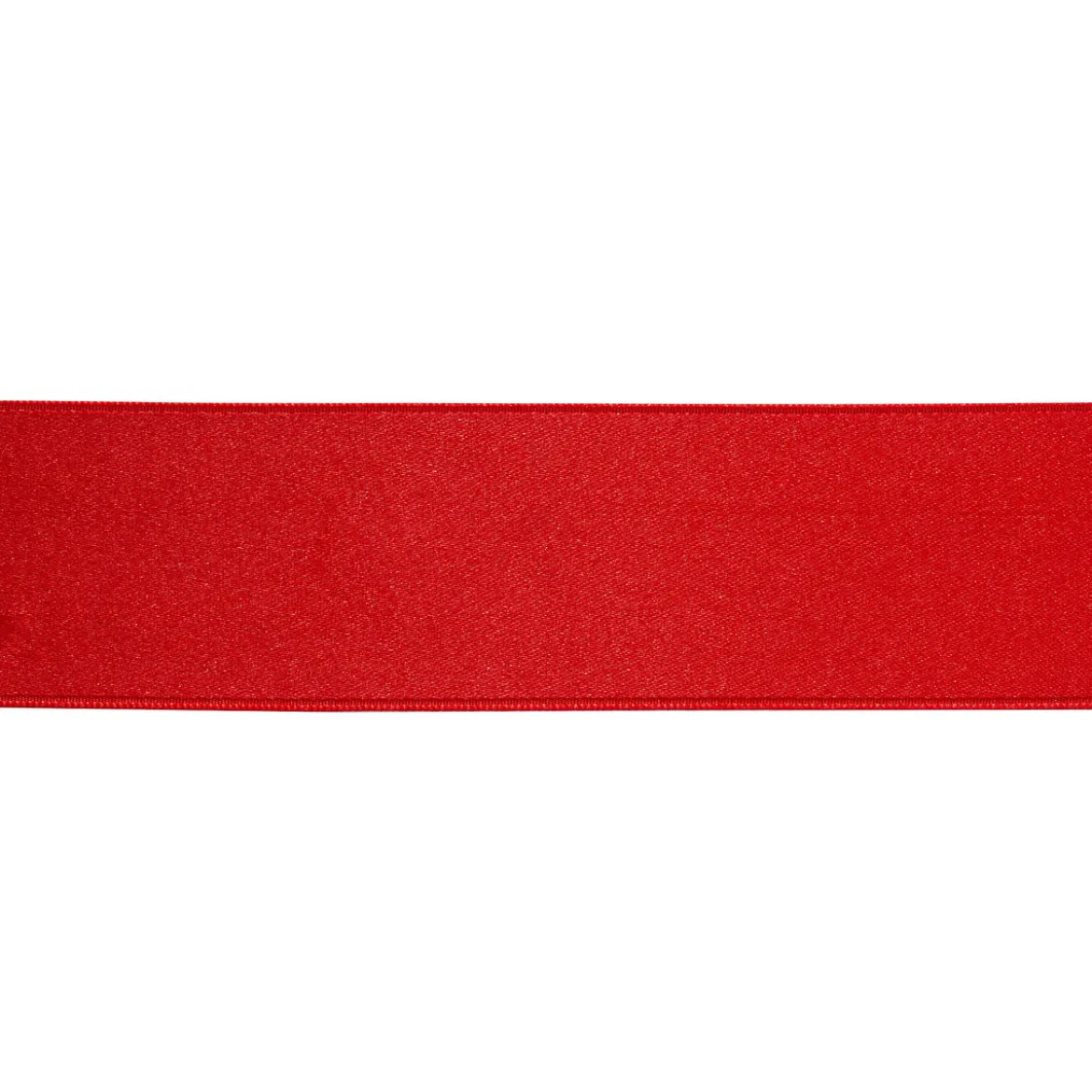 Satinband 40 mm 25 Röd
