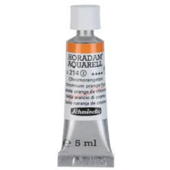 Schmincke Horadam akvarellfärg 5 ml – Chromium orange hue 214