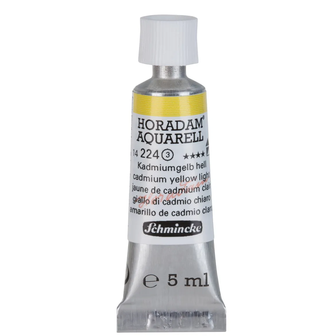 Schmincke Horadam akvarellfärg 5 ml – Cadmium yellow light 224