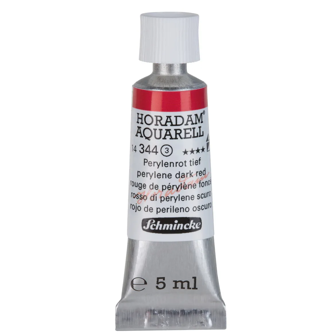 Schmincke Horadam akvarellfärg 5 ml – Perylene dark red 344
