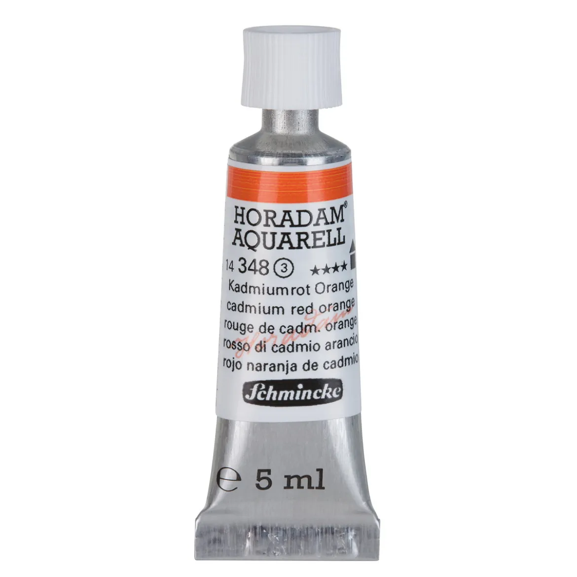 Schmincke Horadam akvarellfärg 5 ml – Cadmium red light 349