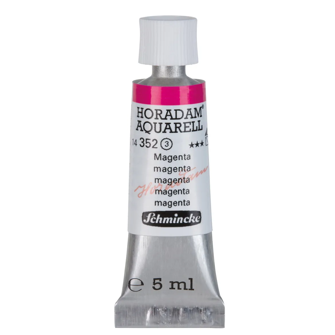 Schmincke Horadam akvarellfärg 5 ml – Permanent carmine 353