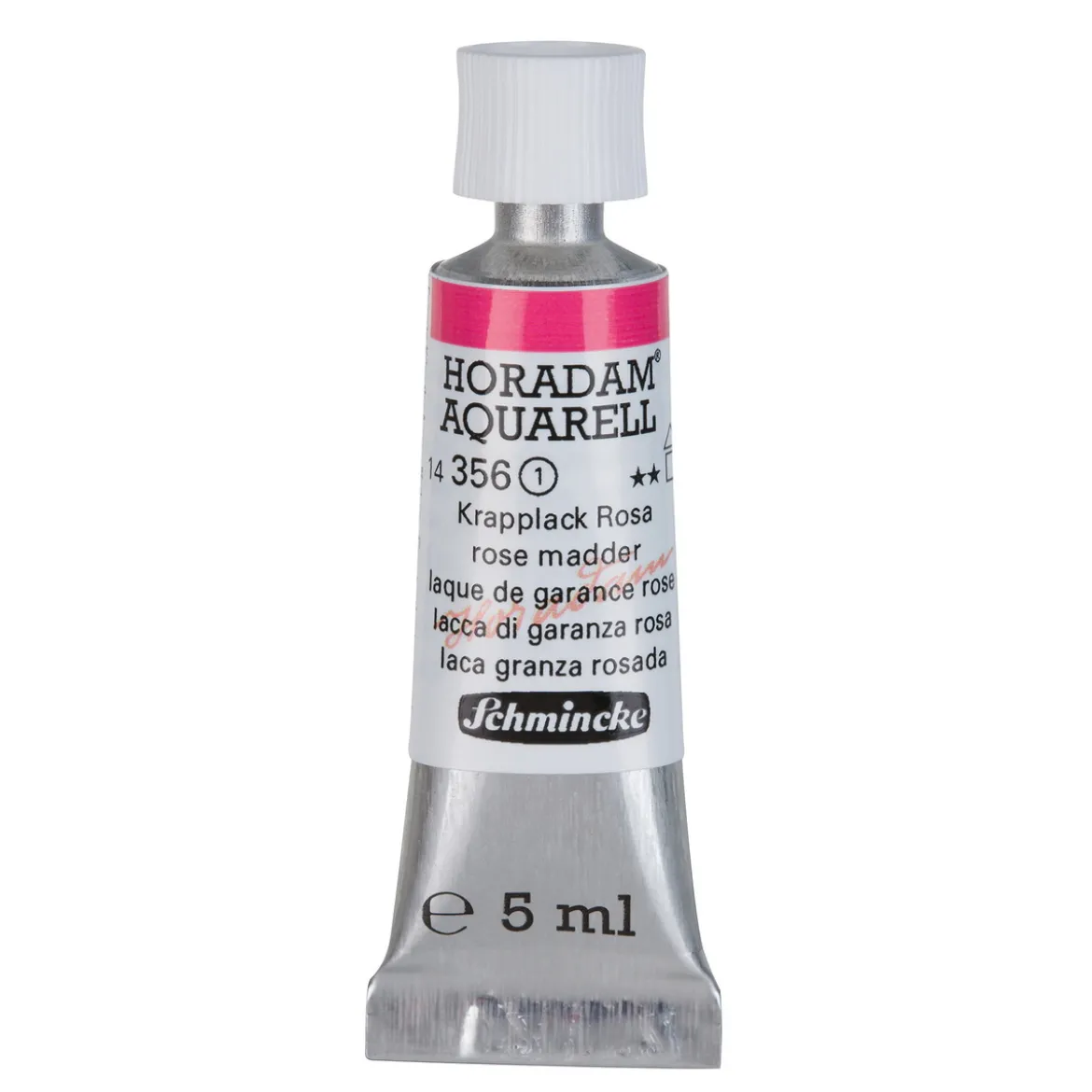 Schmincke Horadam akvarellfärg 5 ml – Rose madder 356