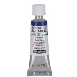 Schmincke Horadam akvarellfärg 5 ml – Delft blue 482