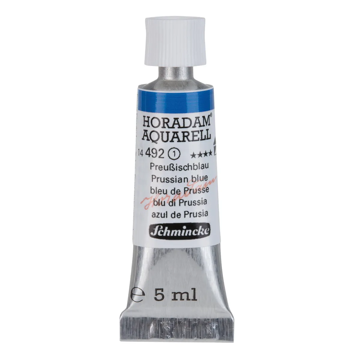 Schmincke Horadam akvarellfärg 5 ml – Prussian blue 492