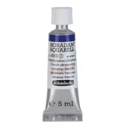 Schmincke Horadam akvarellfärg 5 ml – French ultramarine 493