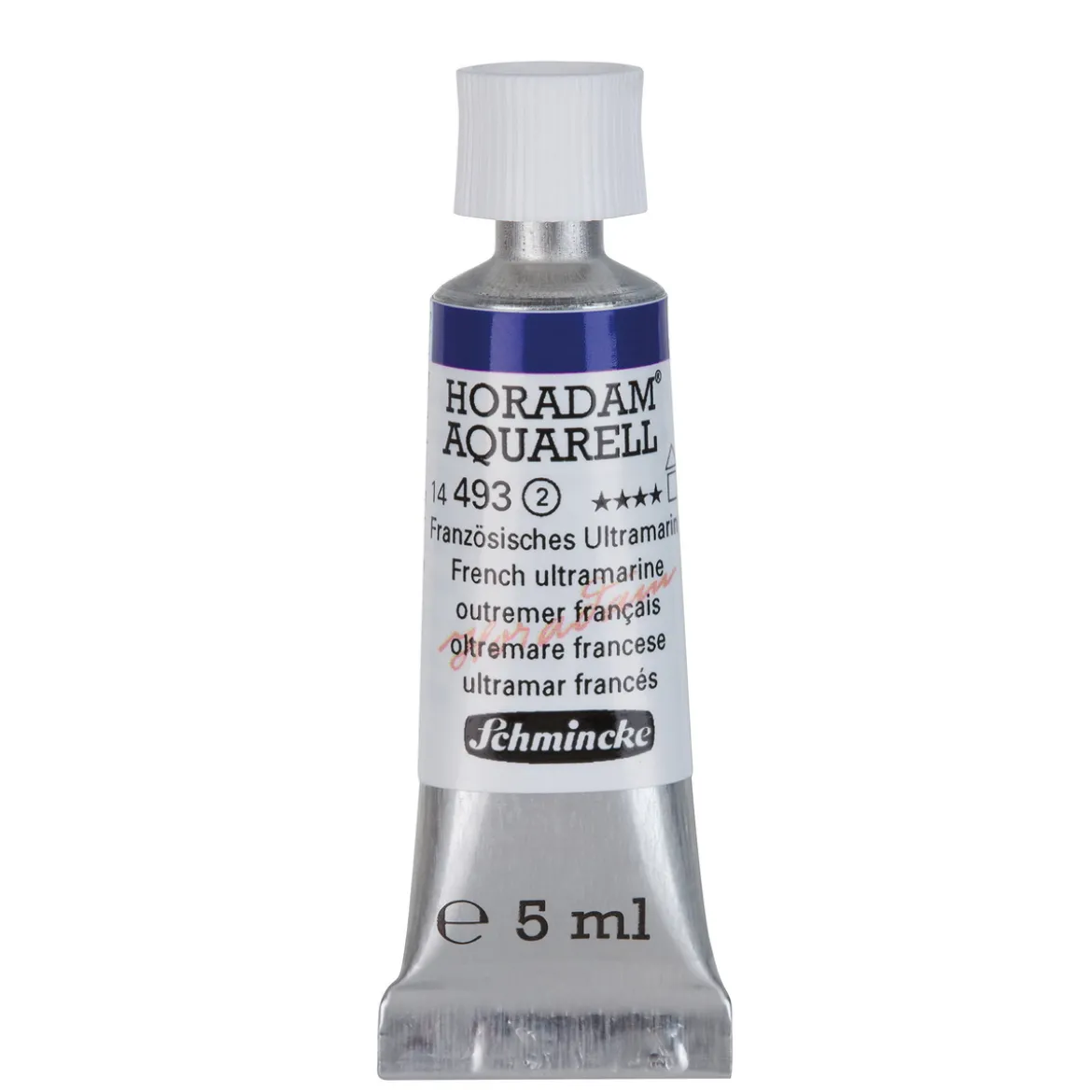 Schmincke Horadam akvarellfärg 5 ml – French ultramarine 493