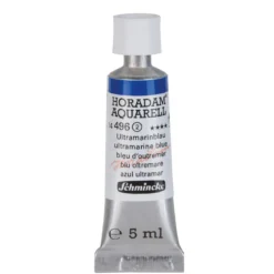 Schmincke Horadam akvarellfärg 5 ml – Ultramarine blue 496