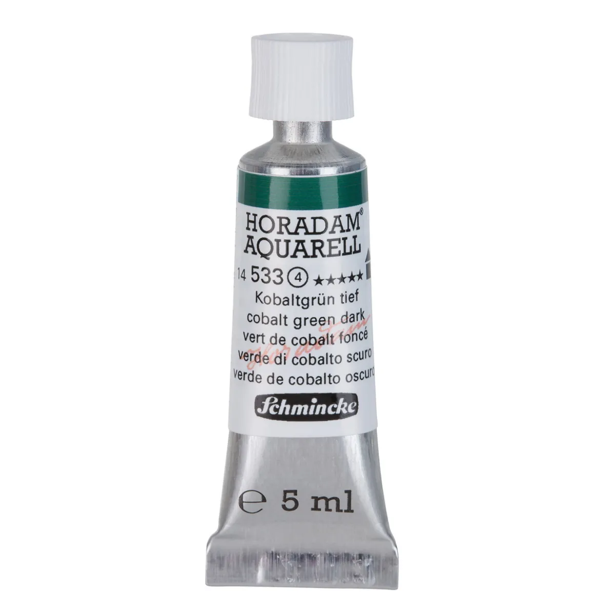 Schmincke Horadam akvarellfärg 5 ml – Cobalt green dark 533
