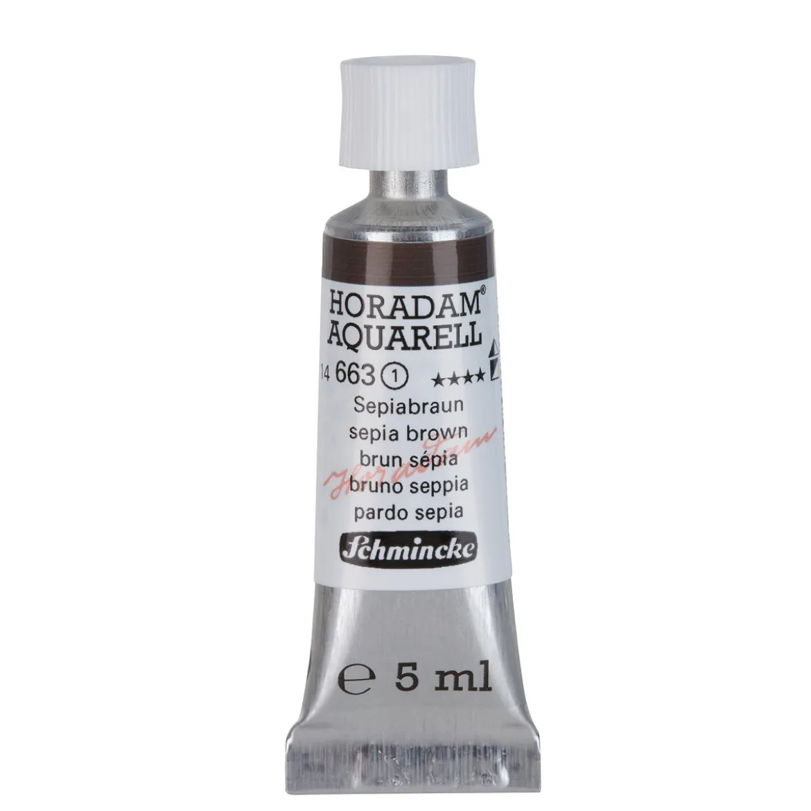 Schmincke Horadam akvarellfärg 5 ml – Sepia brown 663