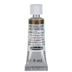 Schmincke Horadam akvarellfärg 5 ml – Raw umber 667