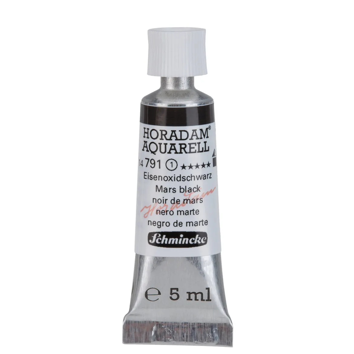 Schmincke Horadam akvarellfärg 5 ml – Mars black 791