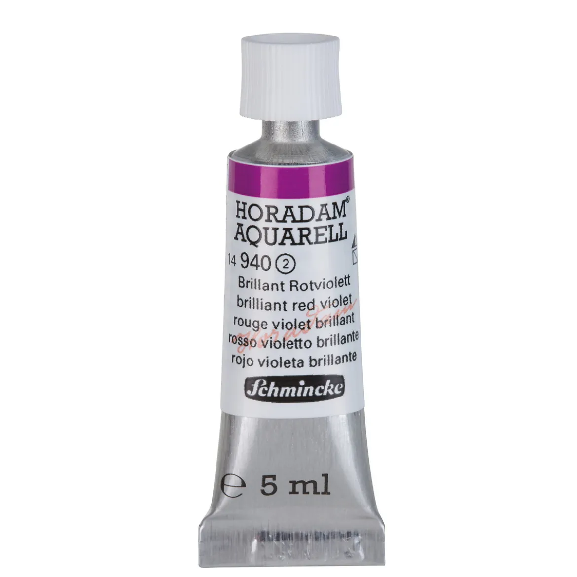 Schmincke Horadam akvarellfärg 5 ml – Brilliant red violet 940