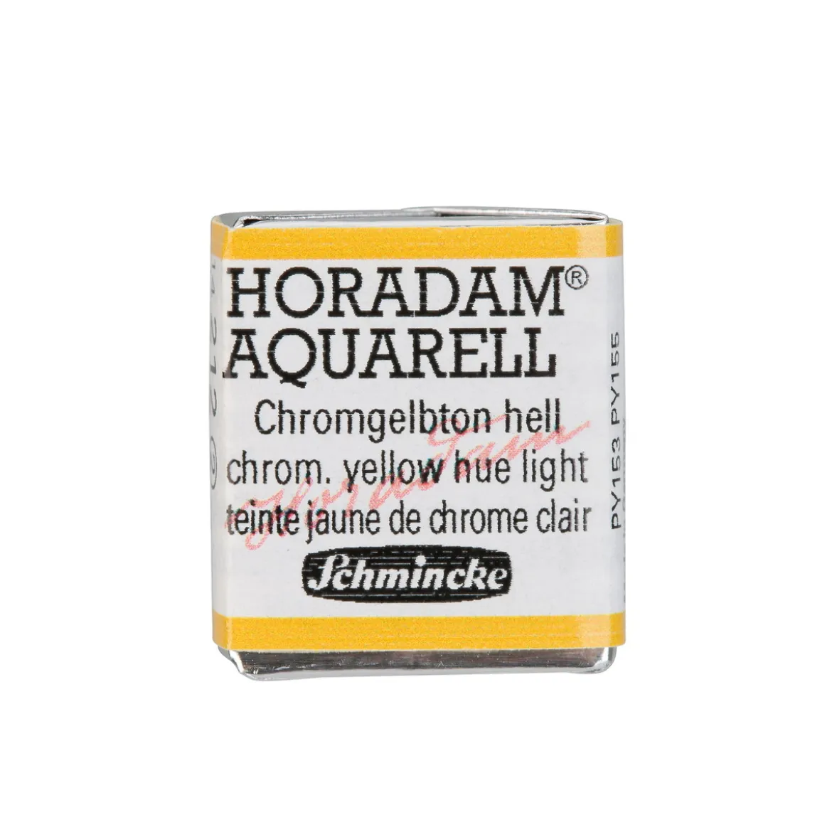 Schmincke Horadam akvarellfärg ½ kopp – Chromium yellow hue light 212