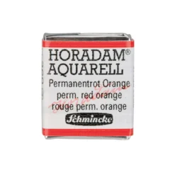 Schmincke Horadam akvarellfärg ½ kopp – Permanent red orange 360