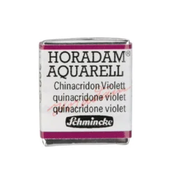 Schmincke Horadam akvarellfärg ½ kopp – Quinacridone violet 368