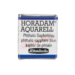 Schmincke Horadam akvarellfärg ½ kopp – Phthalo sapphire blue 477
