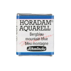 Schmincke Horadam akvarellfärg ½ kopp – Mountain blue 480