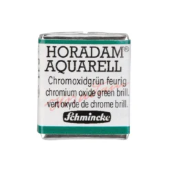 Schmincke Horadam akvarellfärg ½ kopp – Chromium oxide green brilliant 511