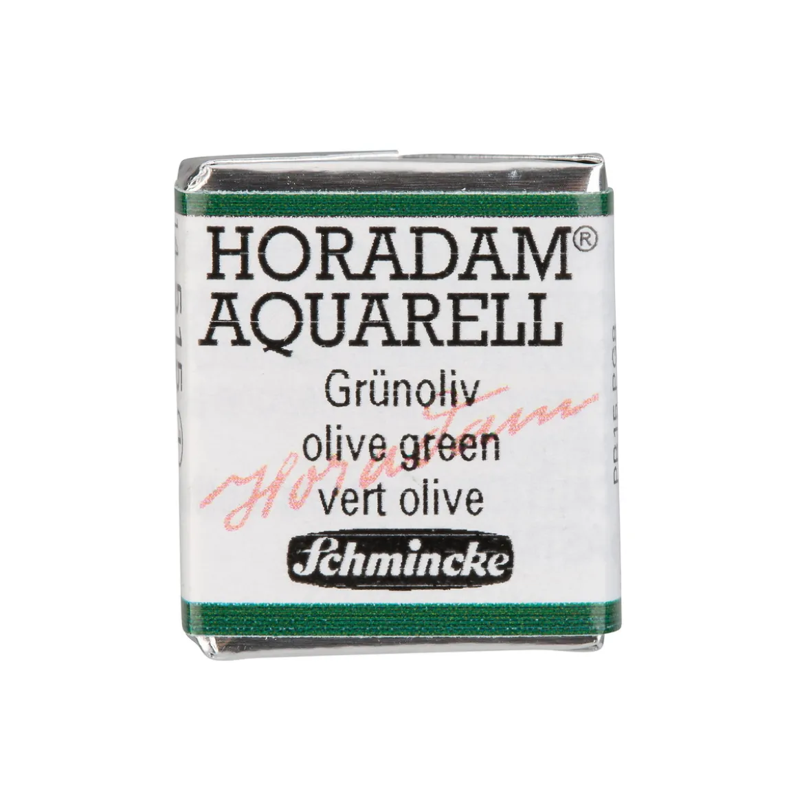 Schmincke Horadam akvarellfärg ½ kopp – Green earth 516