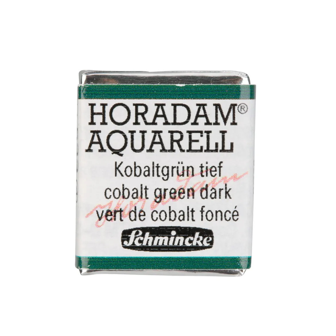 Schmincke Horadam akvarellfärg ½ kopp – Cobalt green dark 533