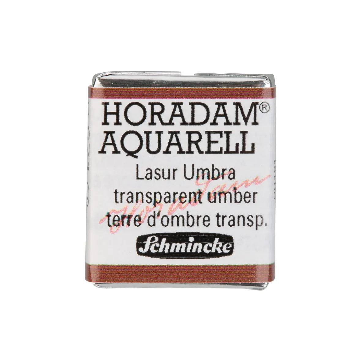 Schmincke Horadam akvarellfärg ½ kopp – Mahogany brown 672