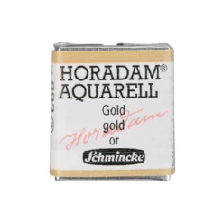 Schmincke Horadam akvarellfärg ½ kopp – Gold 893