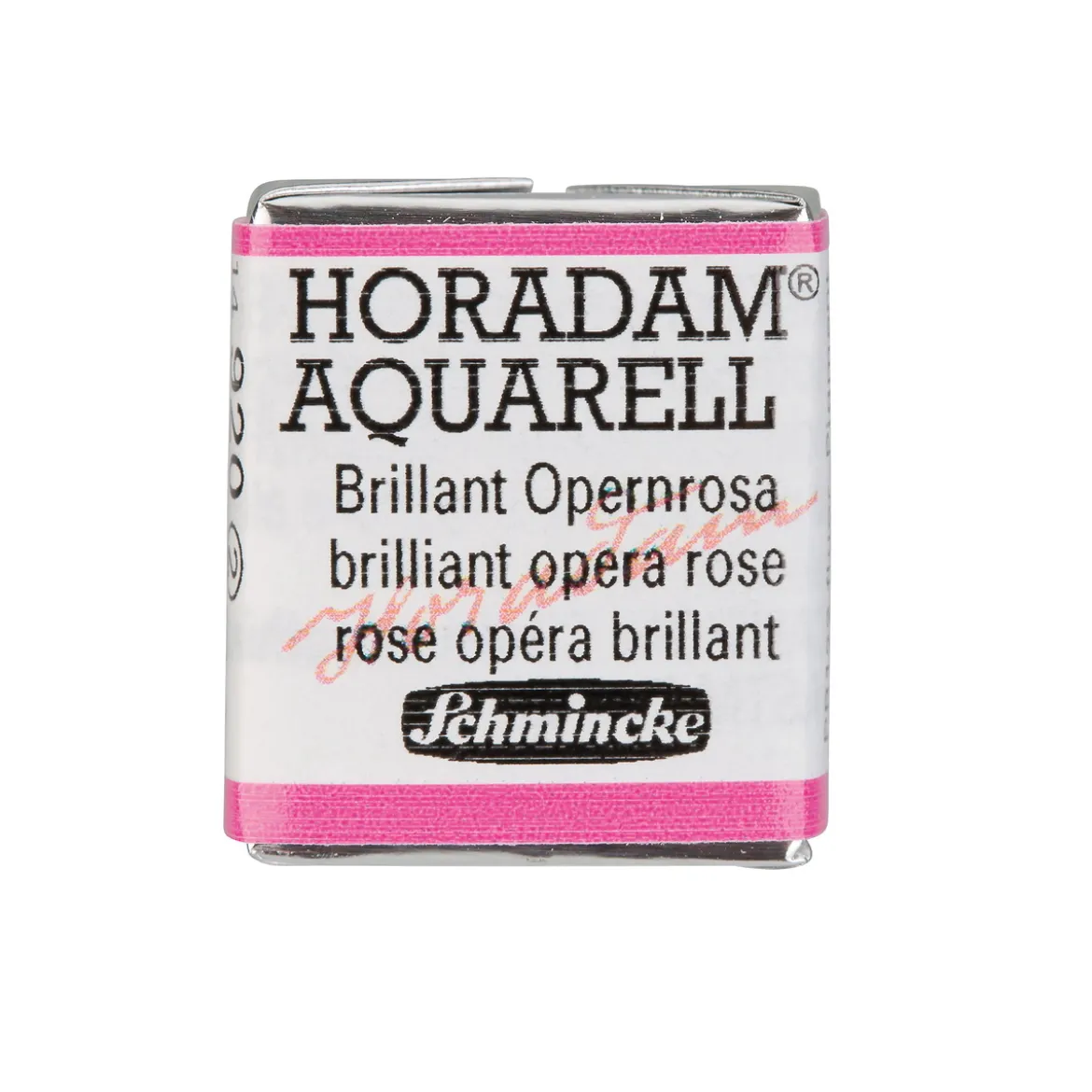 Schmincke Horadam akvarellfärg ½ kopp – Brilliant opera rose 920
