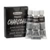 Schmincke Liquid Charcoal, ritkol på tub, 3×5 ml – perfekt för att testa!