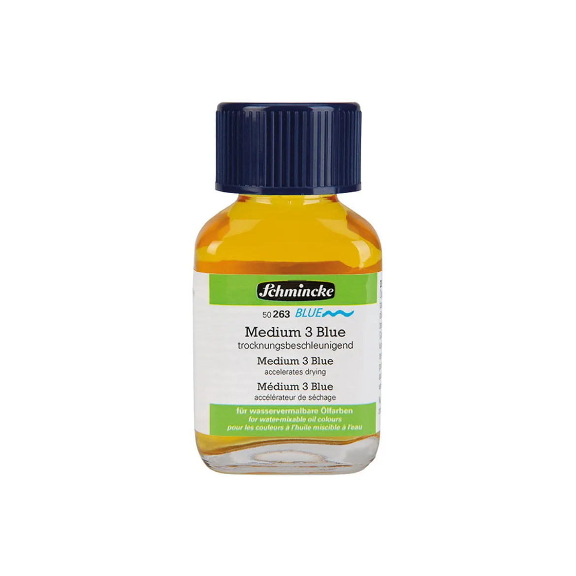 Schmincke Norma Blue Medium 60 ml Accelerates Drying 50263