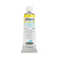 Schmincke Norma Blue vattenlöslig oljefärg 35 ml Lemon yellow 21236