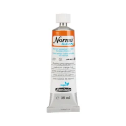 Schmincke Norma Blue vattenlöslig oljefärg 35 ml Cadmium orange hue 21301