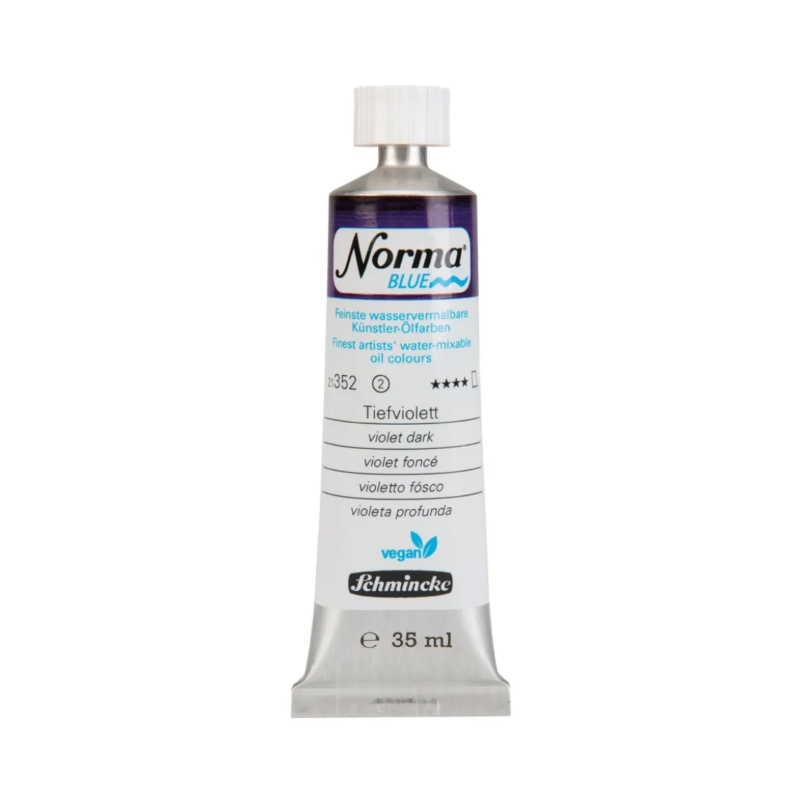 Schmincke Norma Blue vattenlöslig oljefärg 35 ml Ultramarine blue light 21404