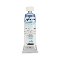 Schmincke Norma Blue vattenlöslig oljefärg 35 ml Cobalt blue hue deep 21407