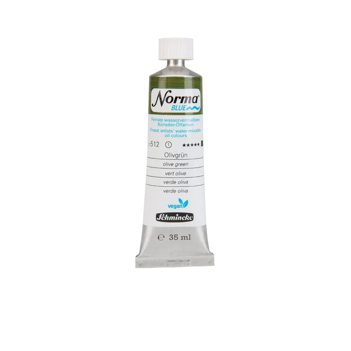 Schmincke Norma Blue vattenlöslig oljefärg 35 ml Sap green 21514