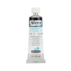 Schmincke Norma Blue vattenlöslig oljefärg 35 ml Mineral black 21705