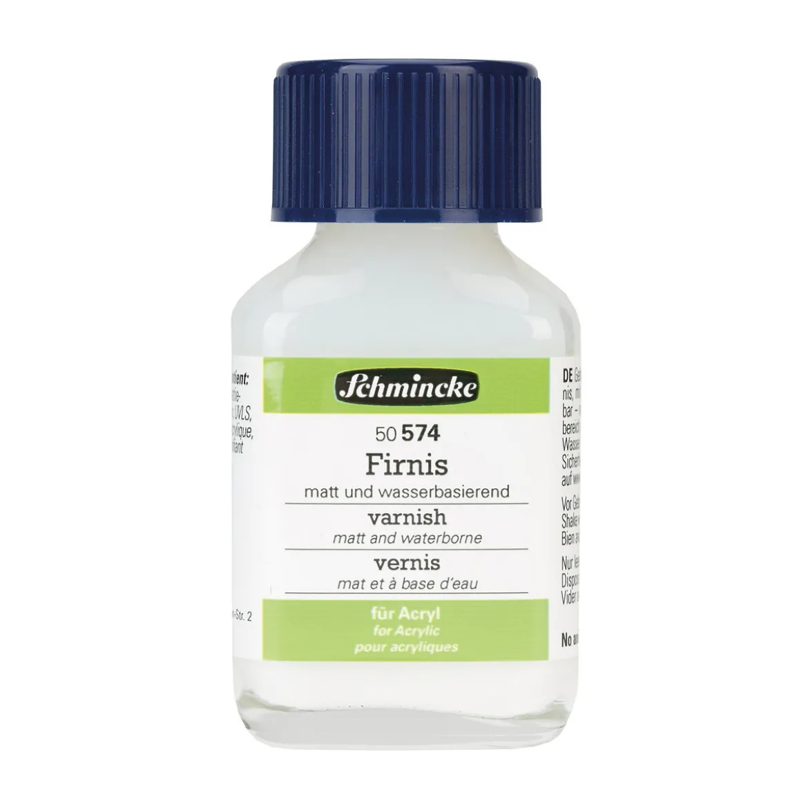 Schmincke Varnish Matt, skyddslack / fernissa för akrylfärg, 60 ml