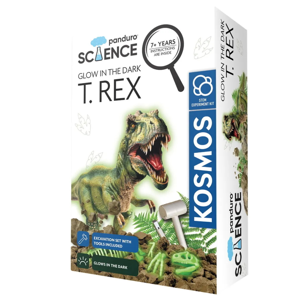 Science Kit Glow In The Dark – gräv fram en självlysande Tyrannosaurus Rex
